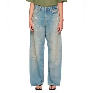 Acne Studios 1981 Trafalgar Jeans Size XXXS Paint Splatter NWT $730